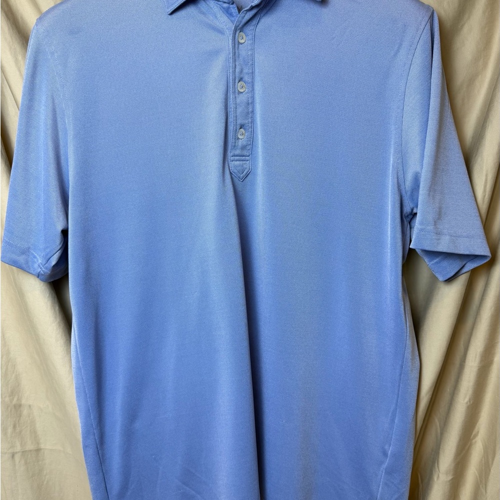 Johnnie-O Blue Men’s Polo Size M Gently Used See Pics